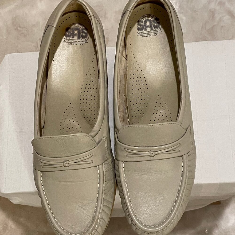 SAS Tripad Comfort - Everyday Leather Loafers - Free Time Bone - Size 8M